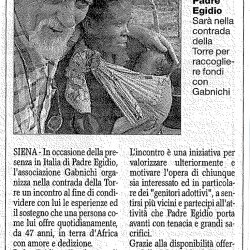 Gabnichi e la Torre con Padre Egidio