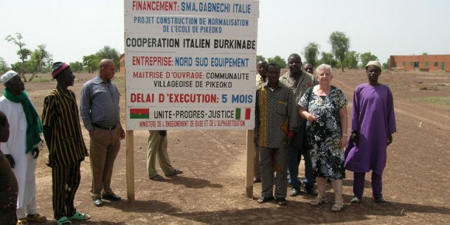 Mariantonietta con gli amici di Pikeoko