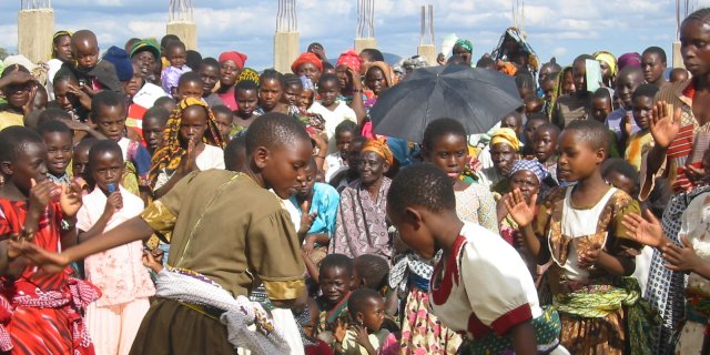 Balli e festeggiamenti durante la manifestazione
